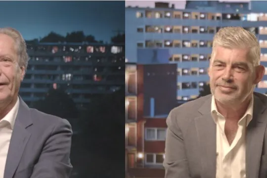 KRO-NCRV documentaire Rampvlucht_Rob van Gijzel en Rob oudkerk