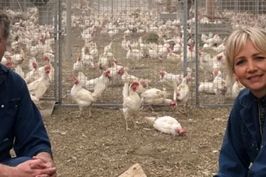 Onze boerderij afl. 2: Yvon Jaspers en kippenboer Ruud
