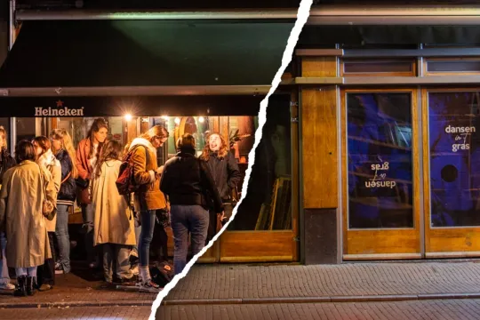 Lange Jansstraat stil na invoering avondklok