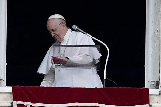 Angelus met de paus 