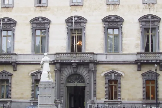 Het paleis van de markies van Assche, zetel van de Raad van State België (Wikimedia)