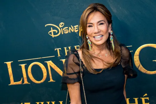 patty brard op een feestje