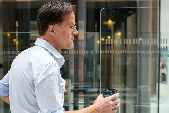 Rutte loopt