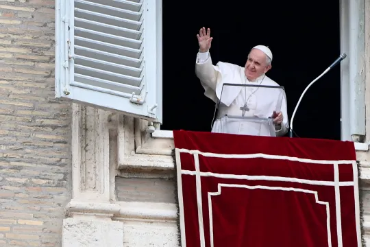 Regina Caeli met de paus op 23 mei 2021 