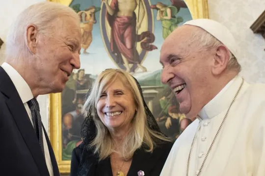 Paus en Biden