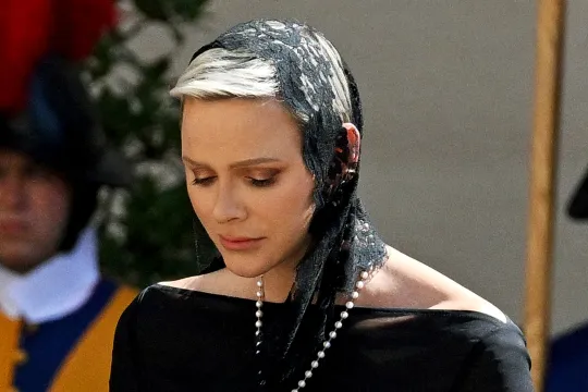 Prinses Charlène op de Hof van Damasus, 20 juli 2022