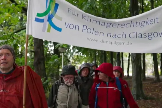 De klimaatpelgrimstocht