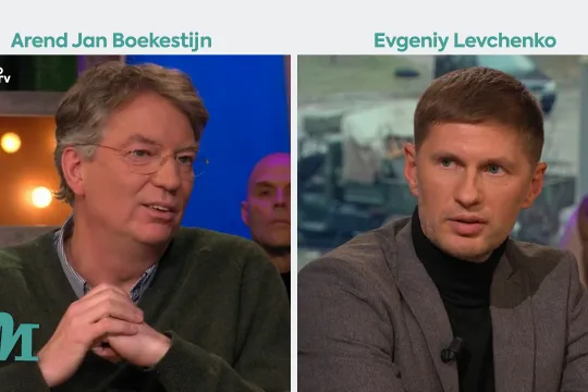 Arend Jan Boekestijn en Evgeniy Levchenko