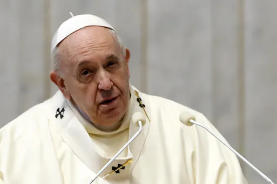 Paus Franciscus 2020