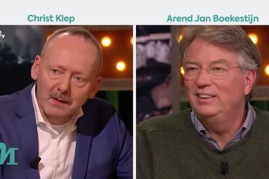 Christ Klep en Arend Jan Boekestijn