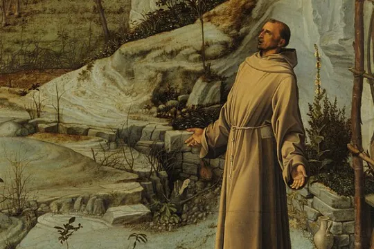 Heilige Franciscus door Bellini