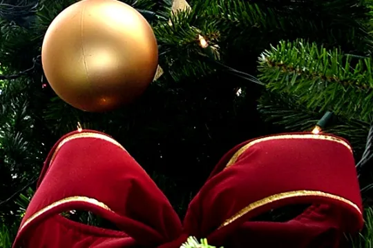 Kerstboom detail