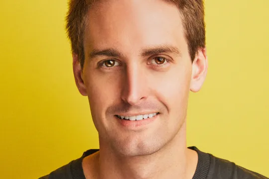 Evan Spiegel CEO van Snapchat