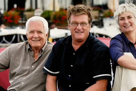 Aad, Mark en Caroline