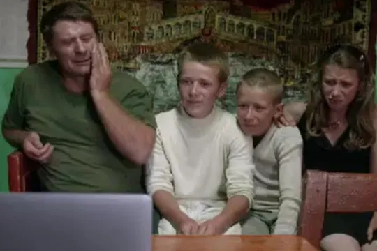 Familie in Roemenië