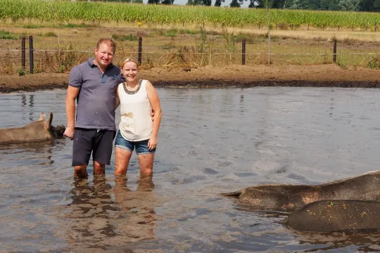 Koen en Melissa