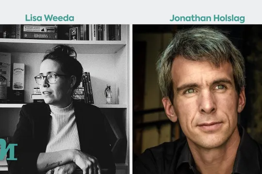 Lisa Weeda en Jonathan Holslag