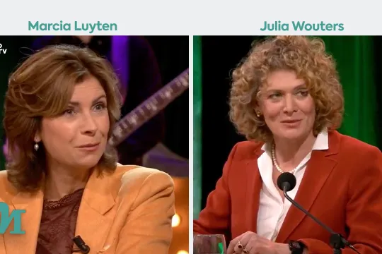 Marcia Luyten en Julia Wouters