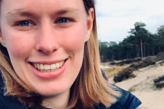 Marije in de natuur