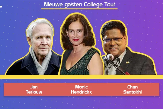 Nieuwe gasten College Tour - KRO-NCRV