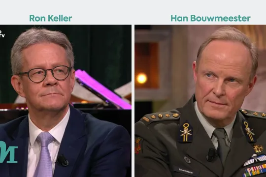 Ron Keller en Han Bouwmeester