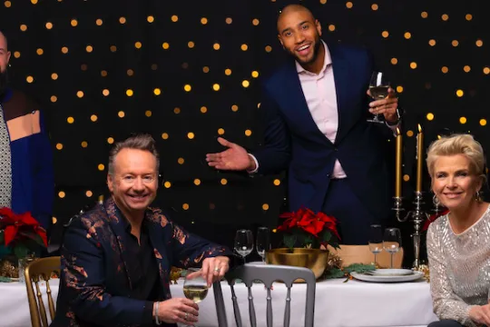 Foto van Joris, Ramon, Edson en Anita