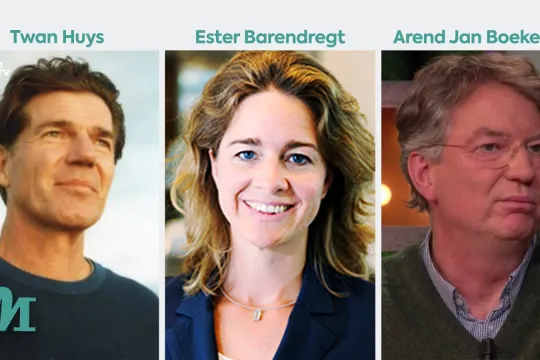 Twan Huys, Ester Barendregt, Arend Jan Boekestijn