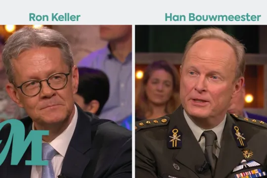 Ron Keller en Han Bouwmeester