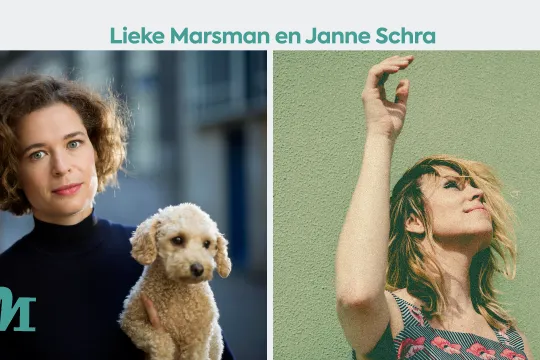 Lieke Marsman en Janne Schra