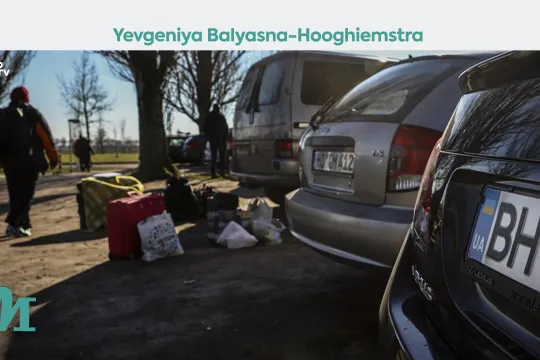 Yevgeniya Balyasna-Hooghiemstra over hun naasten in Oekraïne