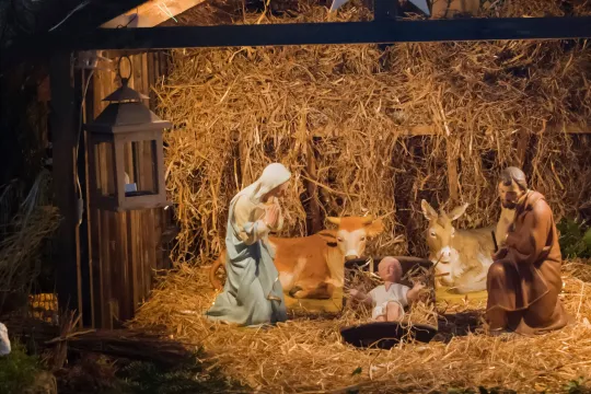 Kerststal