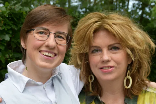 Annemiek Schrijver en Margot Brouwer
