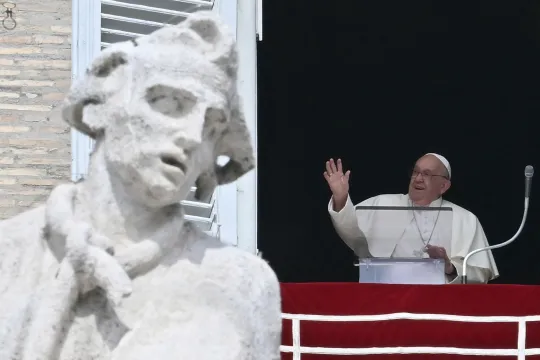 Angelus met de paus op 22 september 2024.