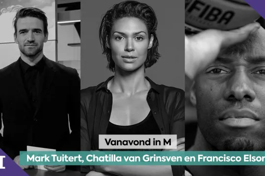 Mark Tuitert, Chatilla van Grinsven en Francisco Elson