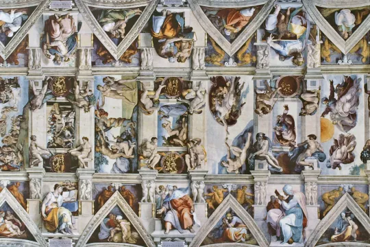 Plafond Sixtijnse Kapel 