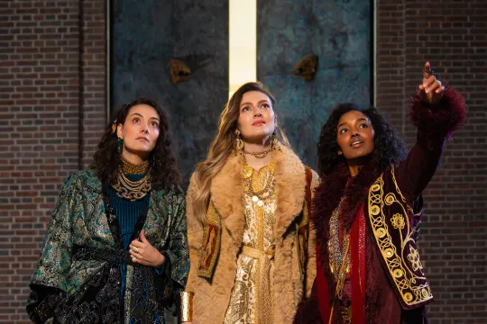 De drie wijzen in De kerststal van Nederland