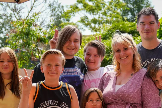 Familie Wildeman uit Een huis vol 