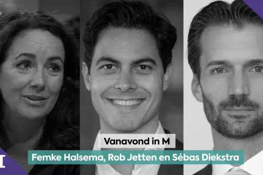 Femke Halsema, Rob Jetten en Sébas Diekstra 