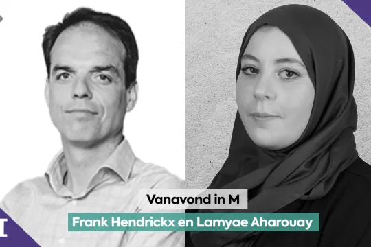 Frank Hendrickx en Lamyae Aharouay