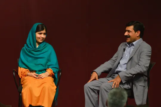 Malala heeft haar activisme niet van een vreemde