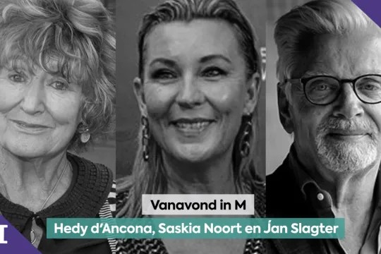 Hedy d'Ancona, Saskia Noort en Jan Slagter
