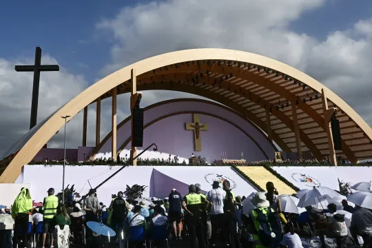 occasion of the Jubilee of Youth, at Tor Vergata in Rome, Italy, 03 August 2025.