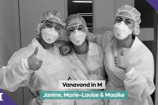 Verpleegkundigen Janine, Marie-Louise & Maaike 