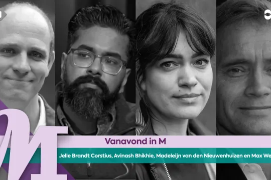 Avinash Bhikhie, Jelle Brandt Corstius, Madeleijn van den Nieuwenhuizen en Max Westerman