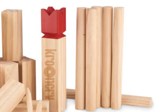 Kubb spel van KRO-NCRV 