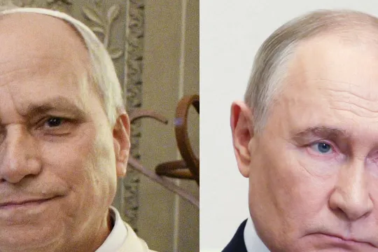 paus leo putin