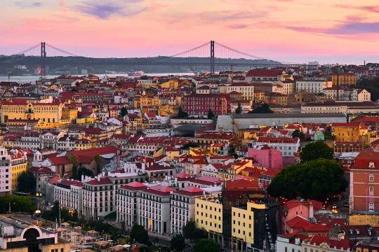 Skyline Lissabon