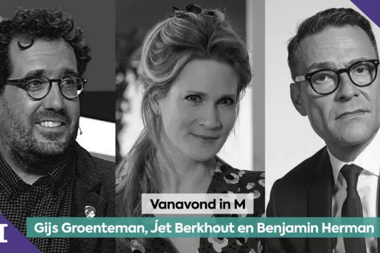 Gijs Groenteman, Jet Berkhout en Benjamin Herman