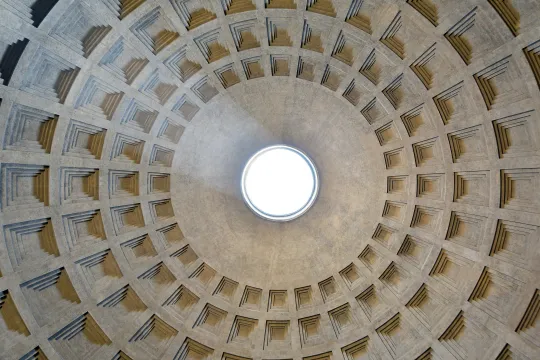 Oculus - Pantheon (Rome) - Dome interior