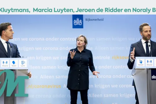 We praten vanavond aan tafel verder over de persconferentie van de avond 